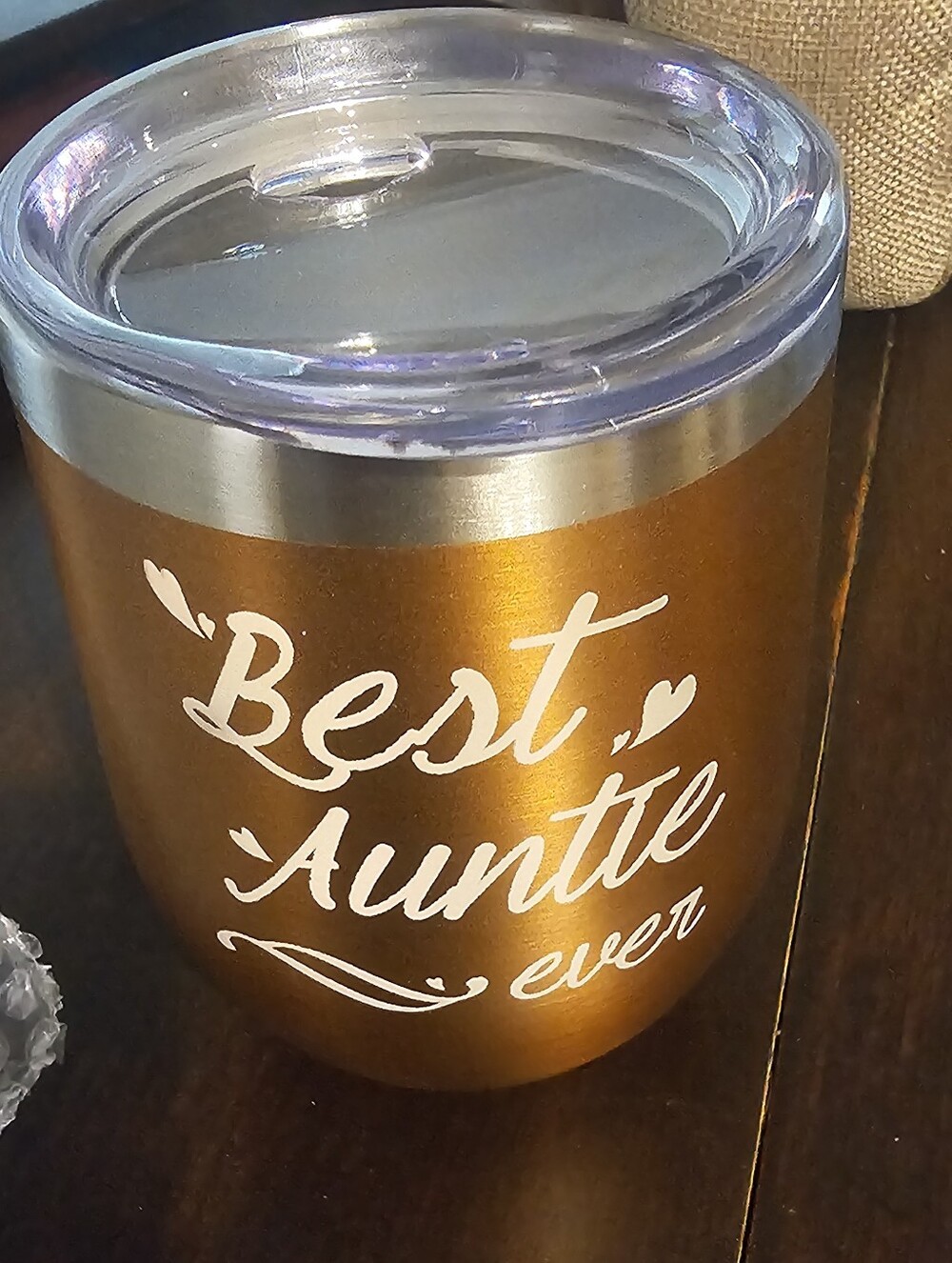 Best Auntie Ever Insulated Copper Tumbler